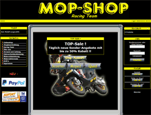 Tablet Screenshot of mop-shop.de